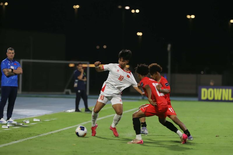 Diễn biến U17 Việt Nam vs U17 Yemen: VÀO! 1-0 cho Việt Nam - Ảnh 4.
