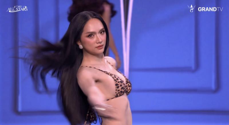 Bán kết 2 Miss Grand: Hương Giang bung skill thi bikini, nhận điểm số bất ngờ từ giám khảo khó tính- Ảnh 4.