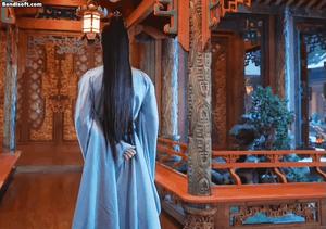 Giờ mới hiểu mỹ nhân da trắng hơn tuyết, mặt đẹp hơn trăng là thế nào: Nhìn phát mê liền, có là yêu quái cũng yêu- Ảnh 10.