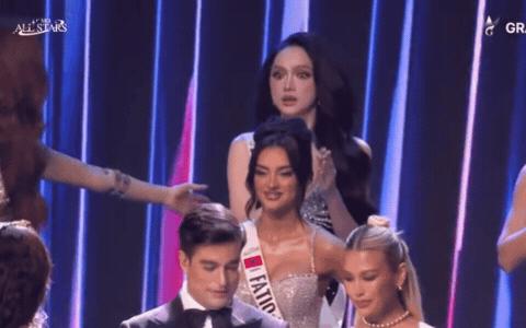 Lý do Hương Giang ngơ ngác, đứng bất động khi được gọi tên vào Top 18 Miss Grand- Ảnh 1.