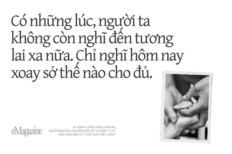 18 tháng trắng đêm chăm mẹ, người đàn ông U40 biến nhà cấp 4 thành phòng ICU: Phép màu đến từ "chiếc máy hiếu thảo"- Ảnh 8.
