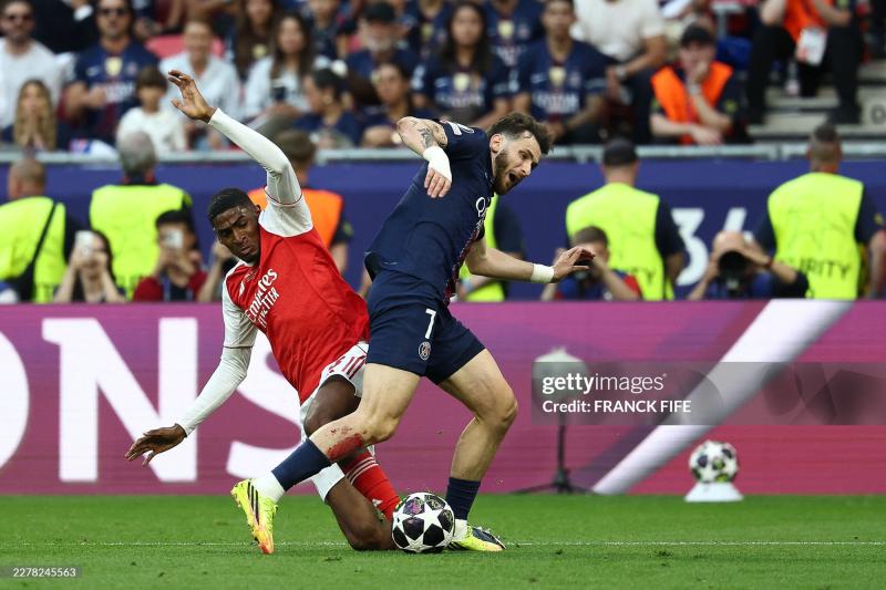 Arsenal nhận thất bại đau đớn sau loạt sút luân lưu, PSG bảo vệ thành công ngôi vô địch Champions League- Ảnh 8.