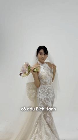 Tuyển thủ Văn Thanh và tiểu thư "trâm anh thế phiệt" cực tình tứ ở hậu trường chụp ảnh cưới, cô dâu xinh miễn chê- Ảnh 9.