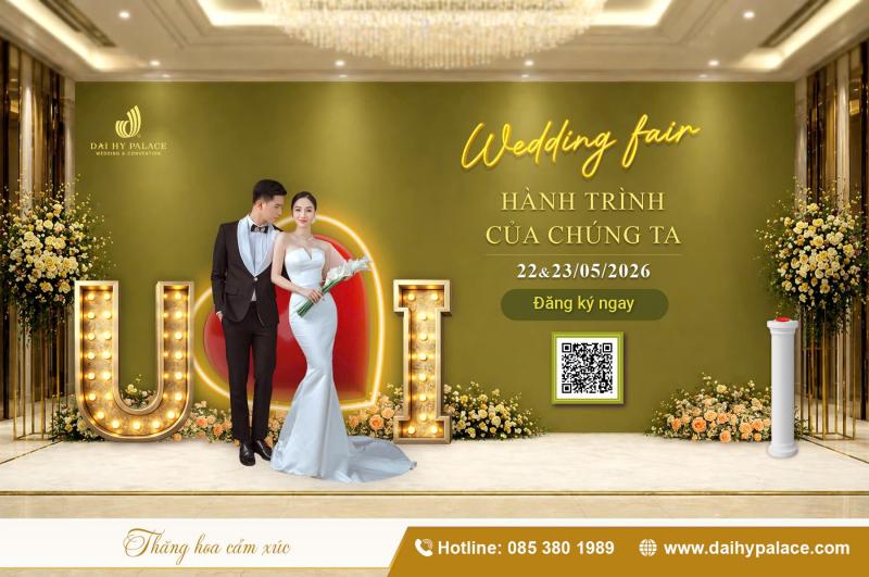 Wedding Fair U&I 2026 tại Đại Hỷ Palace – Chạm tay vào xu hướng cưới mới nhất - Ảnh 1. Wedding Fair U&I 2026 tại Đại Hỷ Palace – Chạm tay vào xu hướng cưới mới nhất - Ảnh 1.