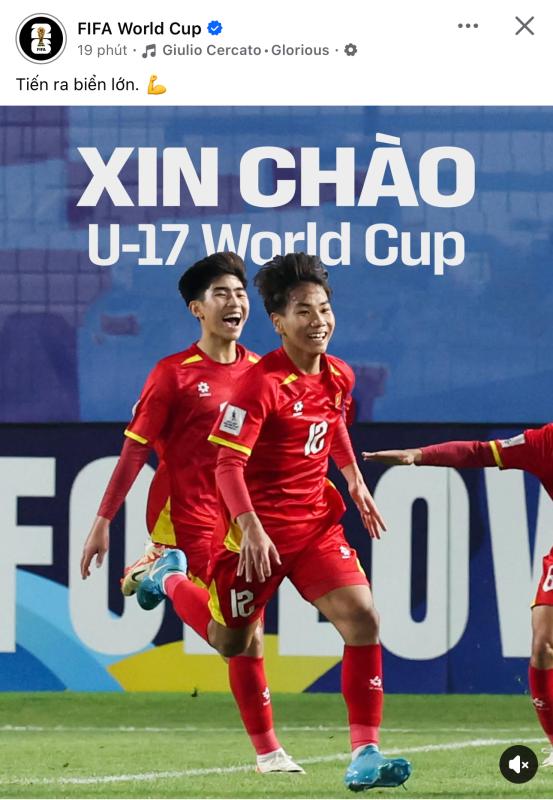 FIFA chào mừng Việt Nam đến với U17 World Cup 2026 - Ảnh 1.