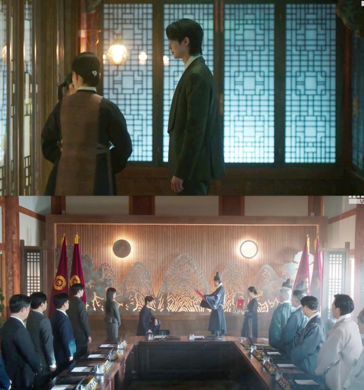 Perfect Crown tập 10: Byeon Woo Seok giành lại ngôi vua, IU lao vào biển lửa cứu chồng- Ảnh 2.