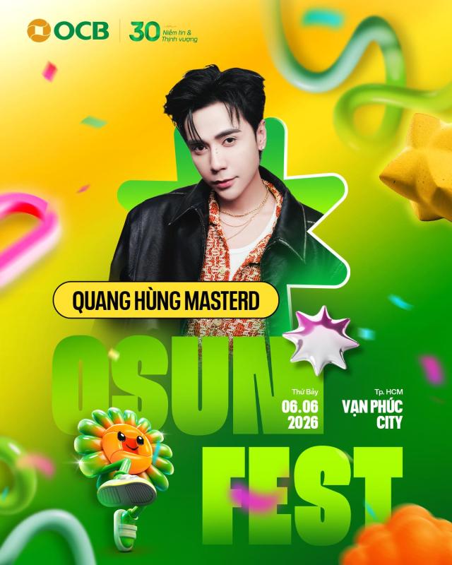 SOOBIN - UPRIZE, HIEUTHUHAI - Pháp Kiều cùng xuất hiện, fan ráo riết săn vé OSUNFEST 2026 - Ảnh 2.