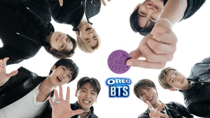 BTS mang ký ức tuổi thơ vào phiên bản bánh quy OREO mới - Ảnh 1.