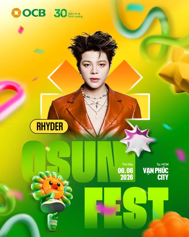 SOOBIN - UPRIZE, HIEUTHUHAI - Pháp Kiều cùng xuất hiện, fan ráo riết săn vé OSUNFEST 2026 - Ảnh 3.