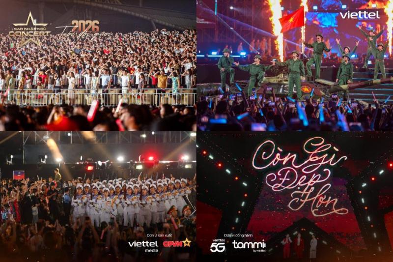 Vẻ đẹp người lính tái hiện đầy cảm xúc tại “Sao Nhập Ngũ Concert 2026” - Ảnh 4.