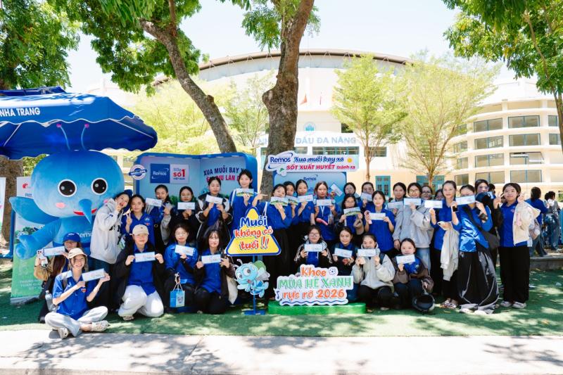 Remos kích hoạt chiến dịch “Khoe Mùa Hè Xanh Rực Rỡ” 2026 và workshop: “Xua Muỗi Bay Xa, Sốt Xuất Huyết Tránh Ra” - Ảnh 4.