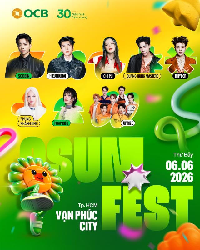 SOOBIN - UPRIZE, HIEUTHUHAI - Pháp Kiều cùng xuất hiện, fan ráo riết săn vé OSUNFEST 2026 - Ảnh 5.