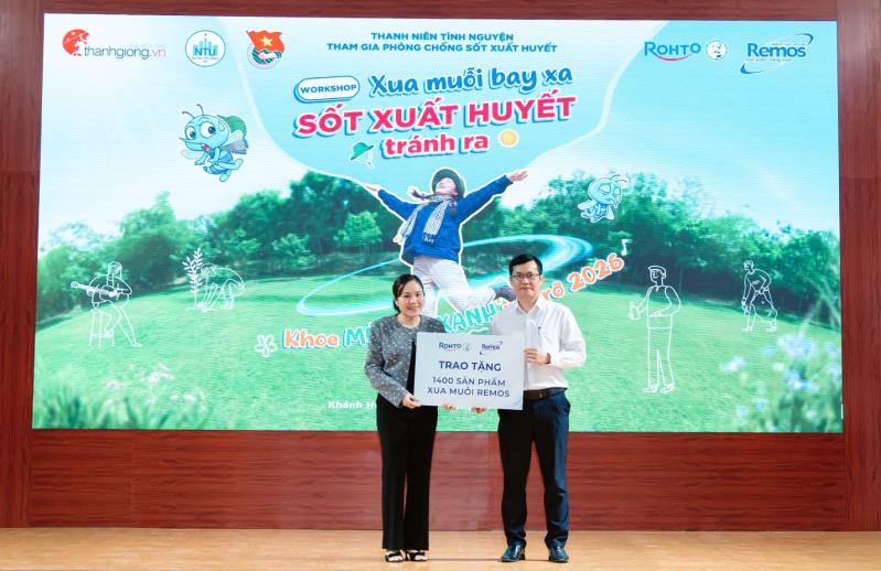 Remos kích hoạt chiến dịch “Khoe Mùa Hè Xanh Rực Rỡ” 2026 và workshop: “Xua Muỗi Bay Xa, Sốt Xuất Huyết Tránh Ra” - Ảnh 5.