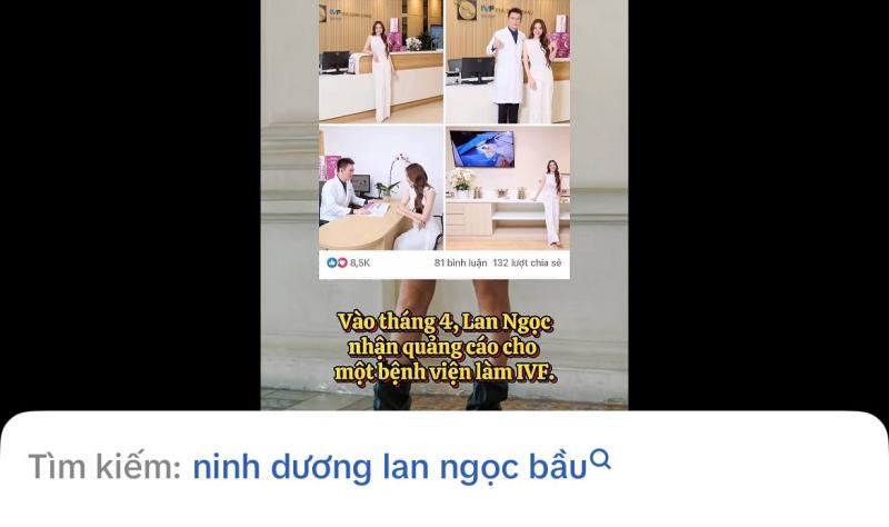 "Ninh Dương Lan Ngọc bầu" bất ngờ lên hot search- Ảnh 3.