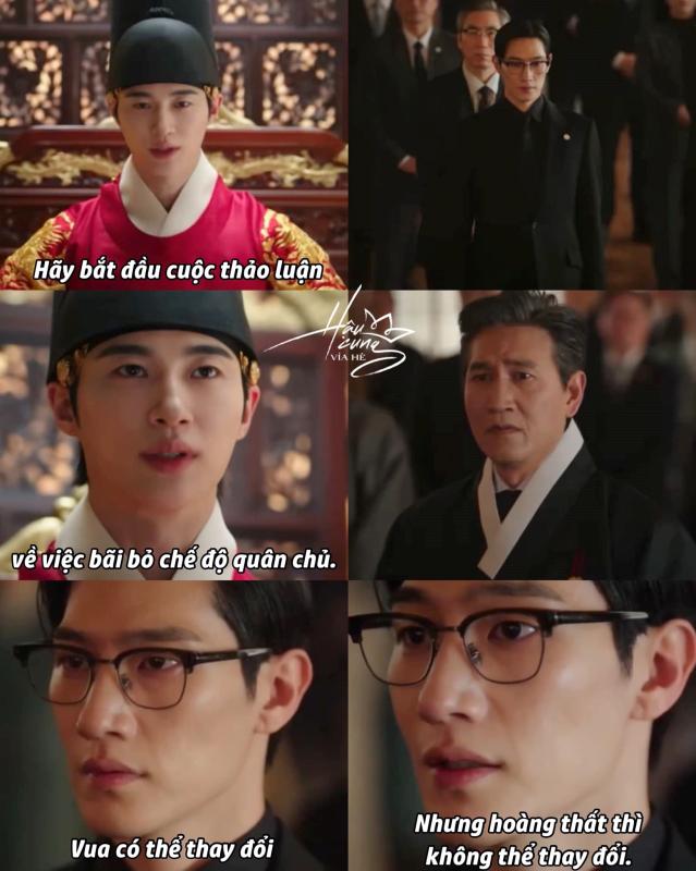 Perfect Crown tập cuối: IU - Byeon Woo Seok có màn lật mặt cực căng, cùng nhau xóa sổ hoàng tộc- Ảnh 2.