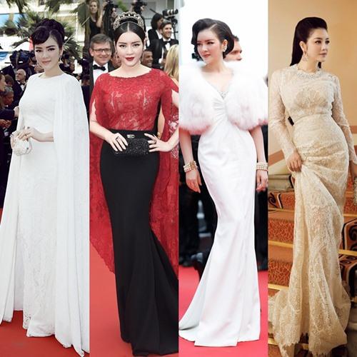 Mỹ nhân dự Cannes nhiều nhất showbiz Việt, chi 50 tỷ và mang 43 bộ váy đi thảm đỏ- Ảnh 2.