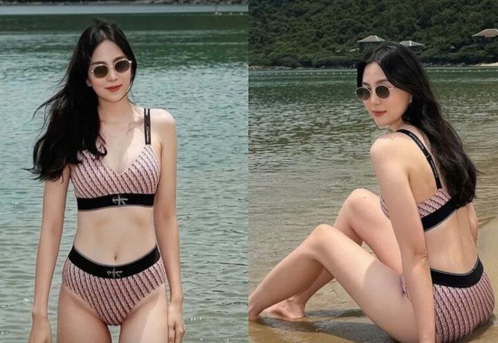 "MC đẹp nhất VTV" ngày càng gợi cảm sau khi sinh con đầu lòng- Ảnh 2.
