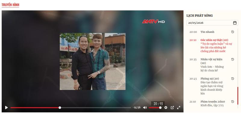 Truyền hình Công an Nhân dân đưa tin về "gã hề" Vượng Râu- Ảnh 1.
