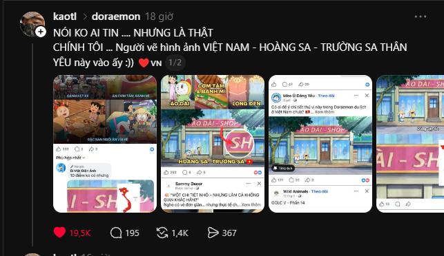 Tự hào với chi tiết Hoàng Sa - Trường Sa trong Doraemon tập đặc biệt, đứng sau là mỹ nam người Việt vừa đẹp vừa tài năng- Ảnh 8.