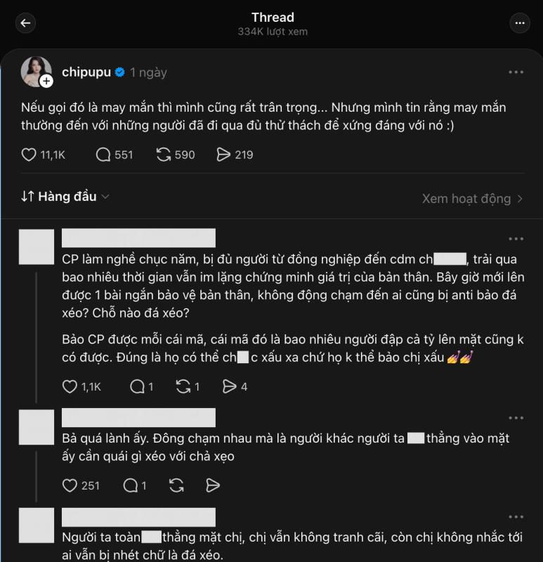 Threads "hỗn chiến" vì Chi Pu- Ảnh 1.
