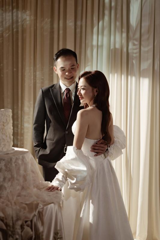 Xuân Nghi và chồng Việt kiều tổ chức lễ cưới sáng nay: Cô dâu cười tươi rói nhận sính lễ vàng!- Ảnh 7.