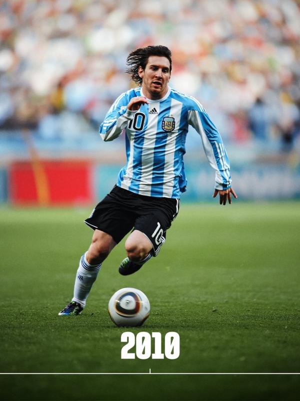 Messi ghi bàn tại 5 kỳ World Cup san bằng kỷ lục thế kỷ của Ronaldo - Ảnh 3.