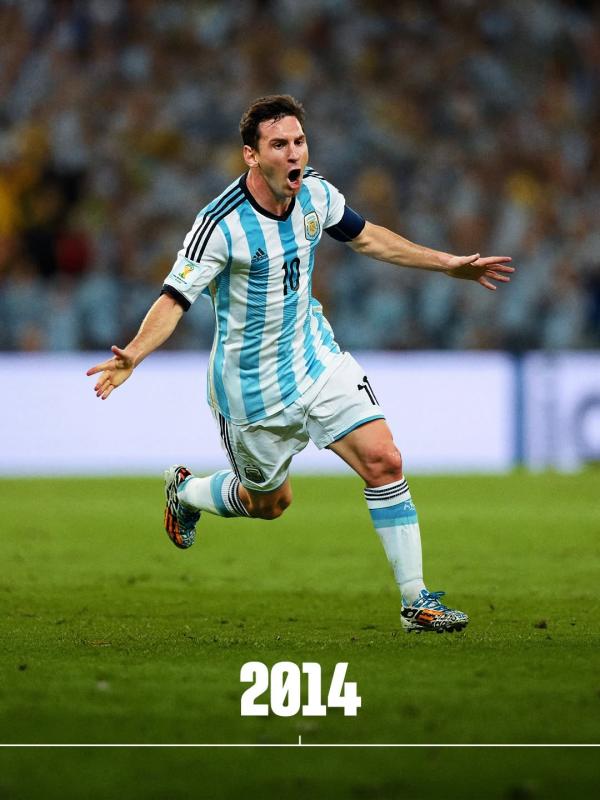 Messi ghi bàn tại 5 kỳ World Cup san bằng kỷ lục thế kỷ của Ronaldo - Ảnh 4.