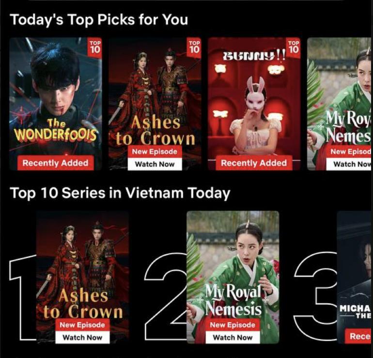 Quá nể phim Trung Quốc lật đổ loạt bom tấn Hàn chiếm top 1 Việt Nam: Nữ chính đẹp hơn tiên trên trời- Ảnh 1.