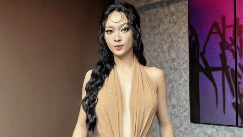 Vũ Thuý Quỳnh lộ diện giữa nghi vấn đang mang thai, còn diện cả váy lộ cả vòng 2- Ảnh 2.