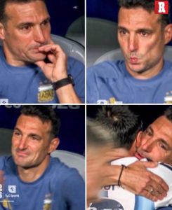 HLV Argentina "cạn lời", ôm Messi khóc