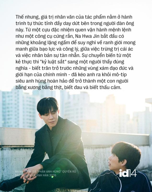 Thanh tra dẹp loạn trong Teach You a Lesson: Gã "phản anh hùng" quyến rũ bậc nhất màn ảnh Hàn 2026- Ảnh 10. Thanh tra dẹp loạn trong Teach You a Lesson: Gã "phản anh hùng" quyến rũ bậc nhất màn ảnh Hàn 2026- Ảnh 10.