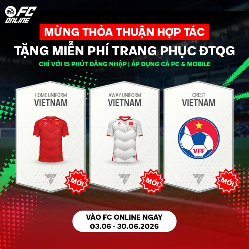 Món quà bất ngờ cho game thủ FC Online từ màn bắt tay VFF - EA Sports - Ảnh 2.