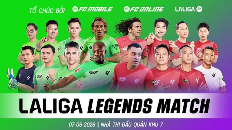 FC Mobile & FC Online khởi động mùa hè bóng đá với LaLiga Legends Match - Ảnh 2.
