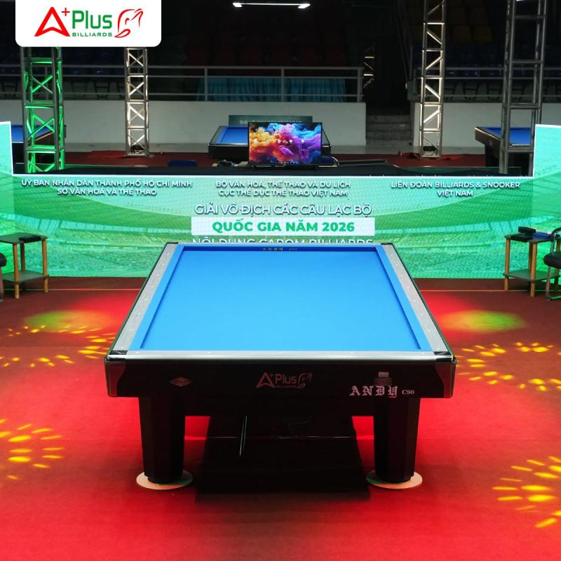 Bàn bida Aplus Billiards chuẩn thi đấu: Giải pháp hạ tầng tối ưu lợi nhuận cho CLB - Ảnh 1. Bàn bida Aplus Billiards chuẩn thi đấu: Giải pháp hạ tầng tối ưu lợi nhuận cho CLB - Ảnh 1.
