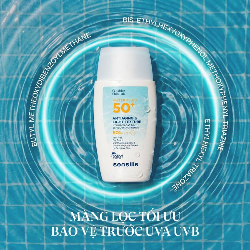 Sensilis Water Fluid 50+: Chống nắng chuẩn “Invisible Glow” được hội chị em săn lùng - Ảnh 2. Sensilis Water Fluid 50+: Chống nắng chuẩn “Invisible Glow” được hội chị em săn lùng - Ảnh 2.