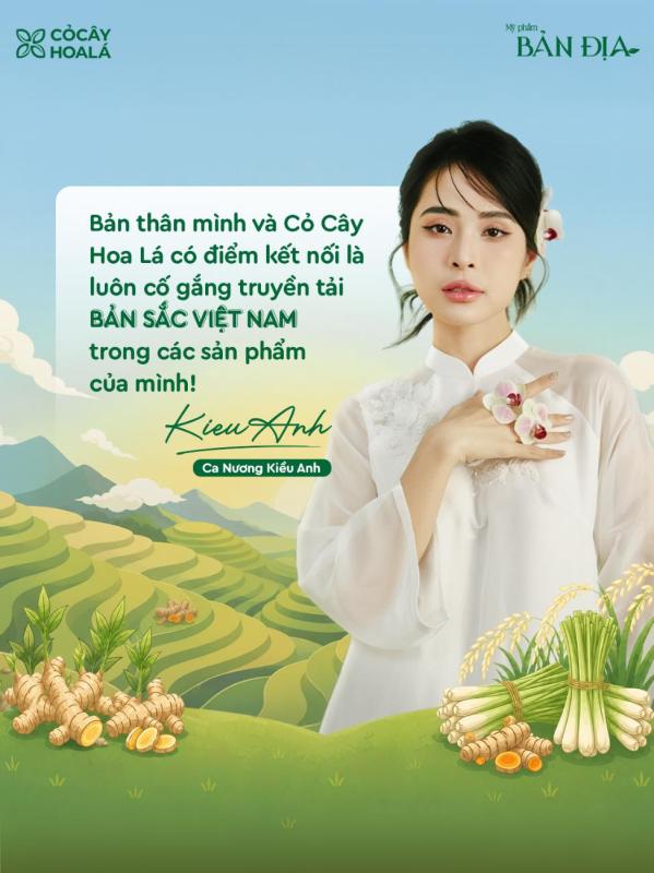 Mê “mùi gừng tươi”, Ca nương Kiều Anh ngỏ ý làm đại sứ hãng mỹ phẩm bản địa - Ảnh 3.