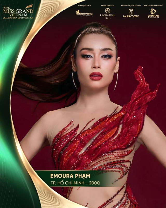 ‘Bông hồng lai’ Emoura Phạm: Ẩn số đáng mong chờ tại Miss Grand Vietnam 2026 - Ảnh 5. ‘Bông hồng lai’ Emoura Phạm: Ẩn số đáng mong chờ tại Miss Grand Vietnam 2026 - Ảnh 5.