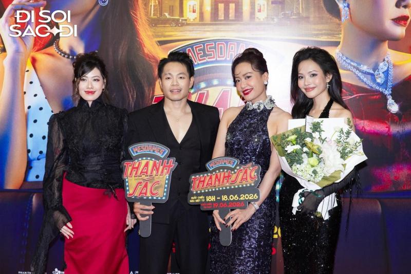 Thảm đỏ HOT nhất hôm nay: Thanh Hằng - Midu lộng lẫy phát sáng, 1 mỹ nhân vác bụng bầu chặt chém dàn sao- Ảnh 5.