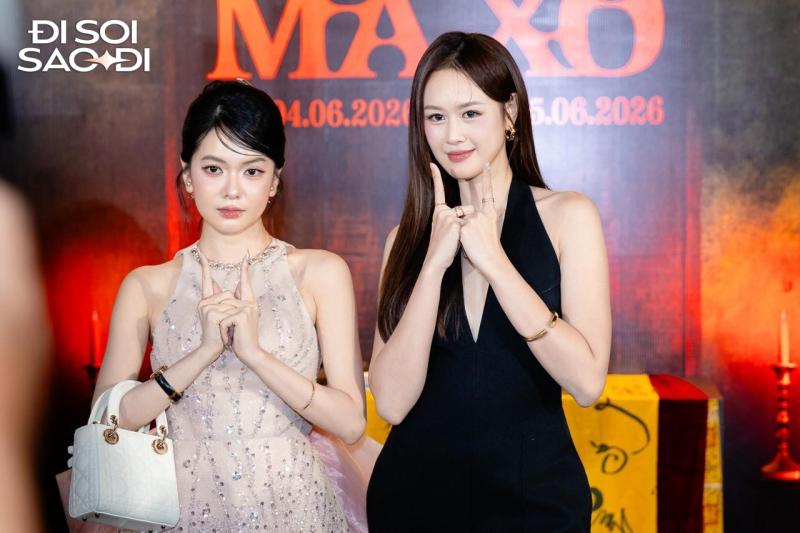 Thảm đỏ HOT nhất hôm nay: Minh Hằng - Uyển Ân xinh sang hết nấc, 1 mỹ nhân đẹp bùng nổ át vía cả dàn sao - Ảnh 3.