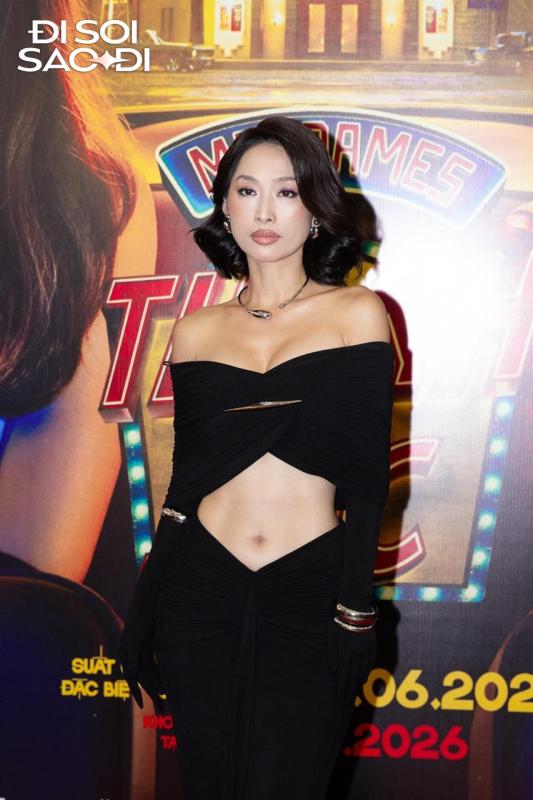 Thảm đỏ HOT nhất hôm nay: Thanh Hằng - Midu lộng lẫy phát sáng, 1 mỹ nhân vác bụng bầu chặt chém dàn sao- Ảnh 14.