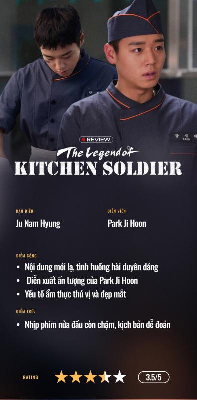 Huyền Thoại Lính Bếp: Phim quân nhân lạ đời cười không kịp thở, xem là dính ngay từ tập đầu- Ảnh 6.