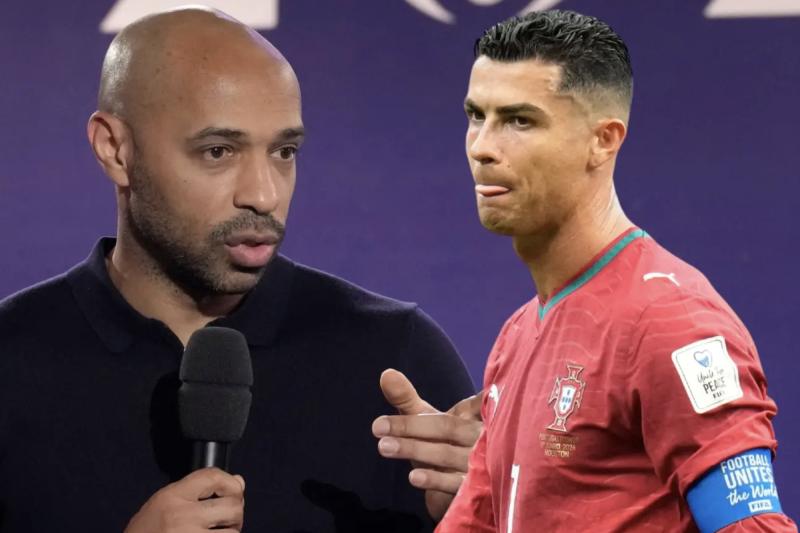Huyền thoại Thierry Henry bóc trần Ronaldo: "Ích kỷ"- Ảnh 1.