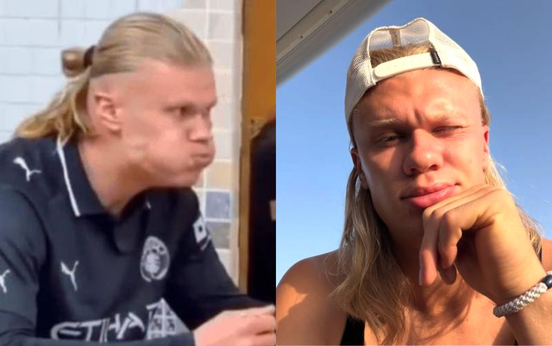 Tiết lộ chiếc meme khiến "quái thú" Erling Haaland thích thú nhất: Hóa ra là khoảnh khắc giật mình này!- Ảnh 1.