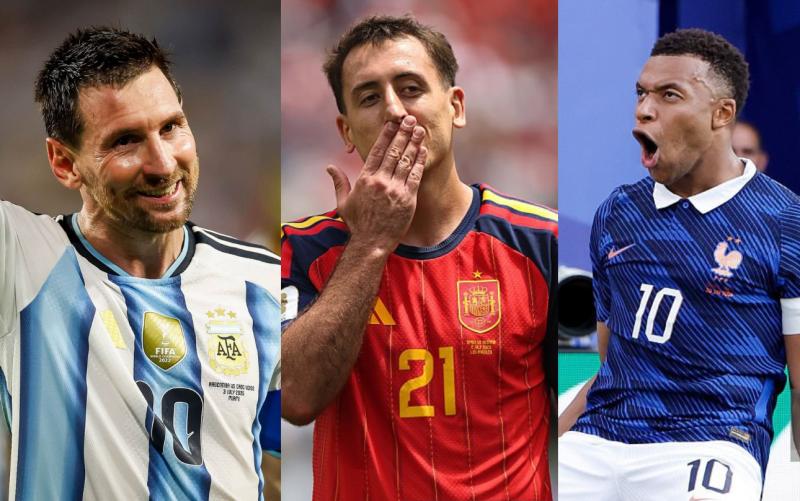 Cực nóng cuộc đua Chiếc giày vàng World Cup: Xuất hiện cái tên mới đe doạ Messi và Mbappe! - Ảnh 1.