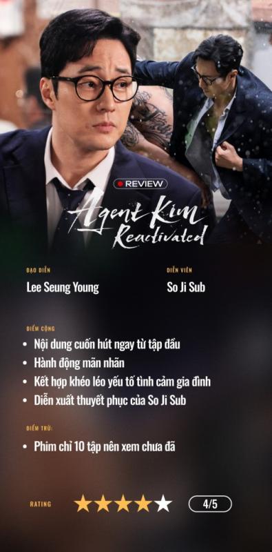 Agent Kim Reactivated: So Ji Sub tái xuất quá gắt, đấm phát nào ăn tiền phát đó- Ảnh 7.