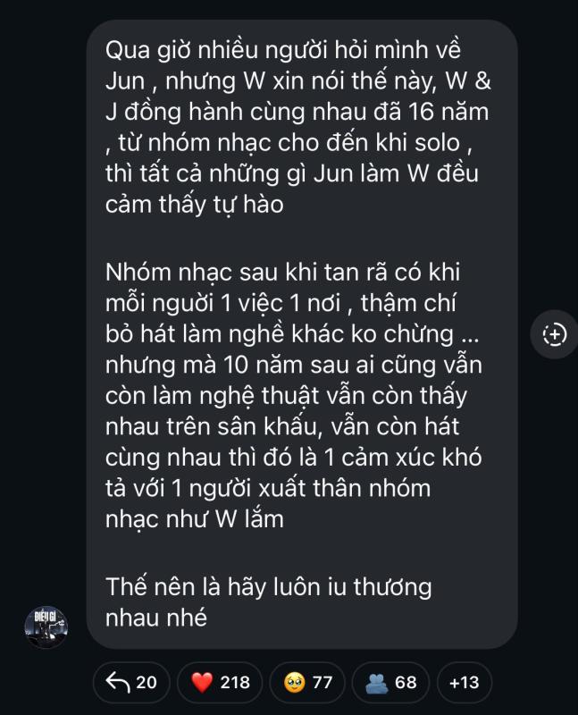 Jun Phạm bị tấn công, Will có động thái ra mặt ủng hộ- Ảnh 2.