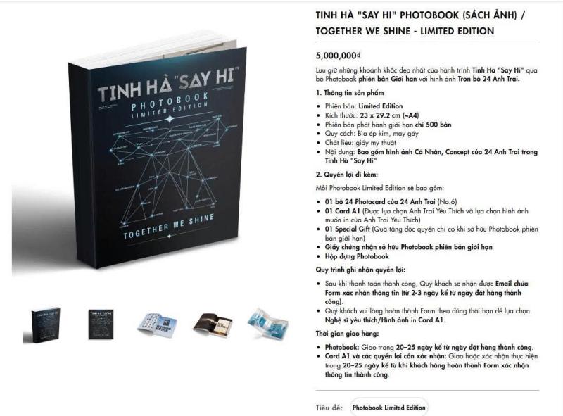 Tranh cãi sách ảnh của Tinh Hà Say Hi giá 5 triệu đồng, gấp 5 lần Taylor Swift- Ảnh 3.