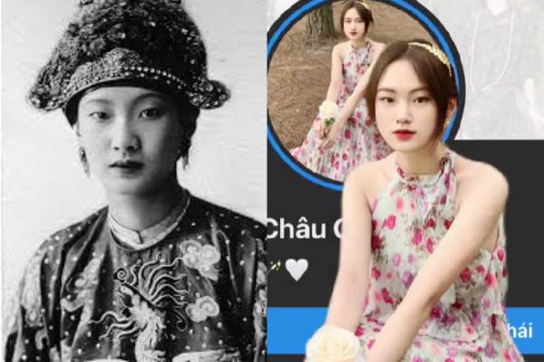 16 triệu người sốc visual cô gái giống Nam Phương Hoàng hậu đến nổi da gà, tưởng đâu cùng 1 người luôn chứ- Ảnh 3.