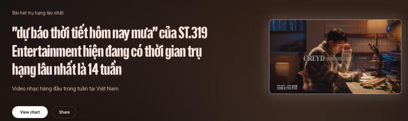 Ca sĩ Việt ở ẩn 2 năm không lo thiếu tiền, ra 1 bài hát "nắm trùm" 14 tuần - Ảnh 1.