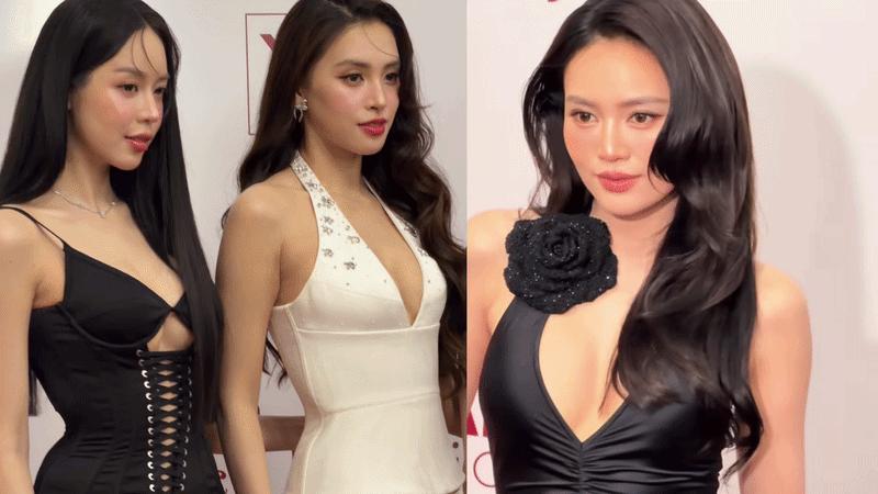 Tiểu Vy khoe vòng 1 lấp ló sáng bừng visual giữa dàn mỹ nhân Vbiz, Thanh Thuỷ - Lan Ngọc đại chiến "quốc bảo nhan sắc"- Ảnh 2.